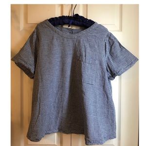 Old Navy Gingham Blouse